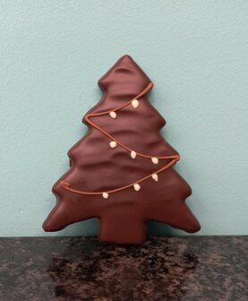 Marsepein kerstboom (4 st)