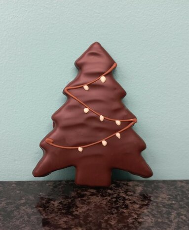 Marsepein kerstboom (4 st)