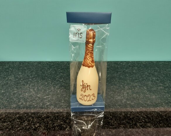 Kleine fles verpakt