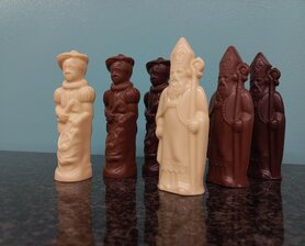 Chocolade figuren Sint