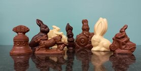 Chocolade figuren Pasen